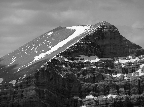 Lougheed II is the highest of the four summits.