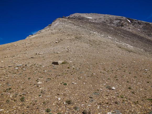 The SW ridge of Hickson Peak.