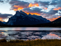 My day started pretty good with a beautiful sunrise over Mount Rundle.