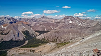 Mount Fisher is the high one in the center, Fullerton to the right.