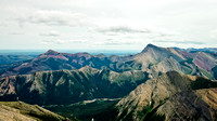 Victoria Peak (R) and Prairie Bluff (L).