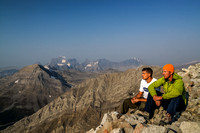 Jon and Vern on the summit of Mount Putnik.