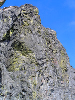 Steep cliffs on Blakiston.