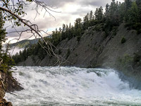 Bow Falls as I leave early in the morning.