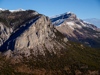 East Peak of Wendell (L) and Association Peak (R).