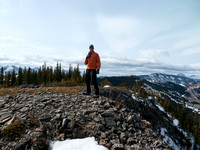 Vern on  the summit of Robertson.