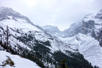 A view into the pristine Spencer Creek Valley which grants access to both Lougheed II and III.
