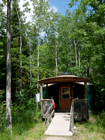 We love the yurts in Nutimik!