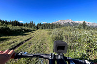 Biking the North Cutoff Creek Trail / Cutline.