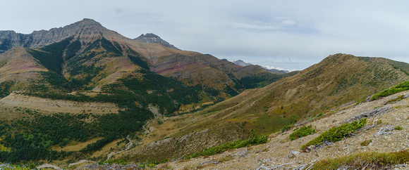 The colors in Waterton are always a treat. This is looking towards Dungarvon.