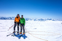 JW and Vern on the summit of Snow Dome.