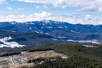 Limestone Mountain (lookout) to the NW.