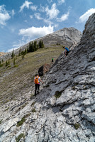 Others go looking for fun scrambling terrain! :) The slabs in the area are very grippy rock and very sharp edges.
