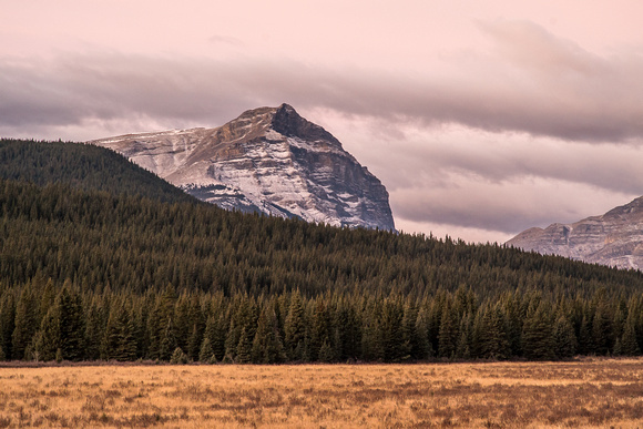 Warden Rock in early morning lighting. We would finally scramble this striking peak in March of 2015.