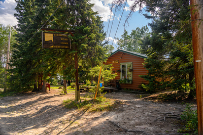 Churchill River Canoe Outfitters office in Missinipe.