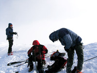On the summit of Mount Gordon - my first Wapta / Glacier ski experience!
