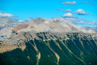 Mount Fullerton over Nihahi Ridge.