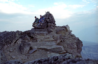 Vern and Jon at the summit of Mount Tekarra.
