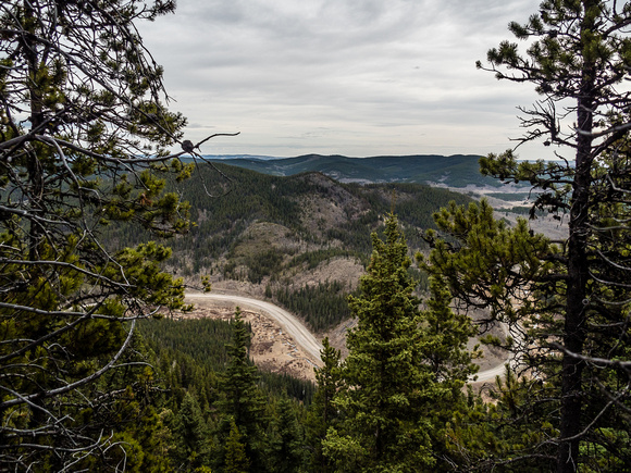 A view over Sibbald Creek Trail towards Deer Ridge and Eagle Hill.