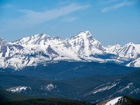 Horned Mountain and Mount Bishop.