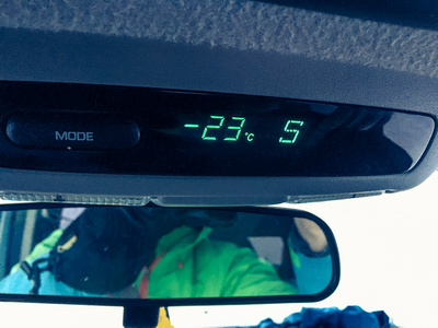 Jeez, I can't get a break on these cold temperature, early morning starts along the Spray Lakes road!
