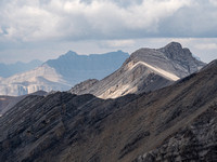 Peechee at distance with Stenton Peak at right.