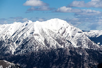 Phillipps Peak and Mount Tecumseh.