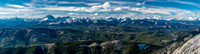 A great panorama of the High Rock Range from Crowsnest Mountain at left to Tornado at right.