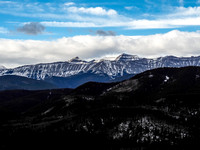 Tele shot of Pyriform (L) and Junction Mountain (R).