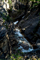 Falls along the Poboktan North Fork (PNF) creek.