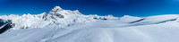 Neve Station, Illecillewaet Crag, Terminal Peak, Mount Sir Donald, Uto, Eagle Peak, Avalanche Mountain and Mount Rogers.