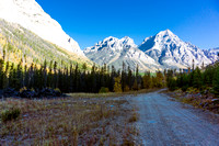 Assiniboine, Mount - Strom, Lunette - Approach from BC