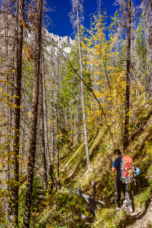 The Assiniboine Creek trail.