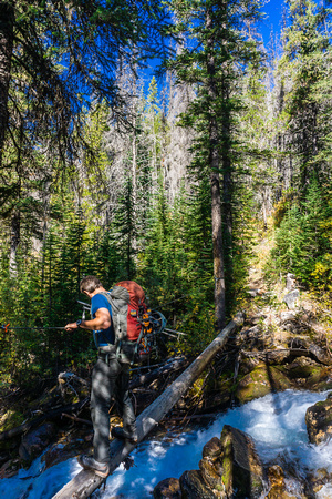 The Assiniboine Creek trail.