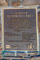 The memorial plaque.