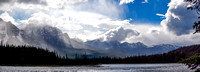 Dramatic views from my drive up Hwy #93 to Jasper.
