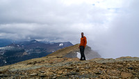 Vern on the summit of Anderson Peak.