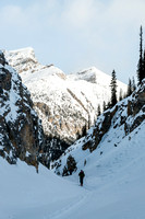 The Bow Glacier approach canyon.