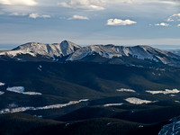 Moose and Prairie Mountain from the summit of Tiara.