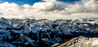 A very nice summit panorama to the west.