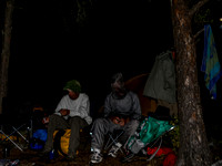 Camp on Wilson Lake.