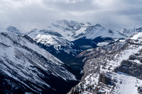 Puma Mountain is over 10,200 feet high and at the north end of the Palliser Range.