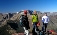 Summit photo on Buchanan Ridge.