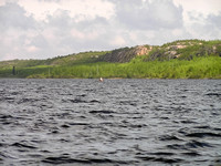 We started out from Wallace Lake and were soon paddling across Siderock - our last lake before entering WCPP in Ontario.