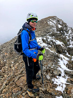 Phil on the summit of Krowicki Peak.