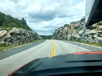 Driving the Trans Canada Hwy in Ontario.