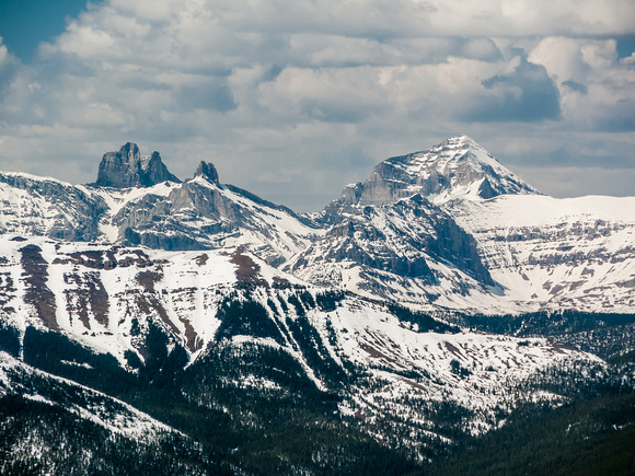 The Elevators with Beehive Mountain to the right.