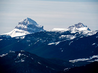Crowsnest Mountain lies to the SW of Thrift.