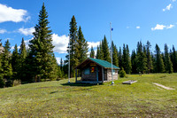 The Forty Mile Patrol Cabin.