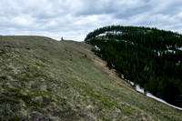 Views to the north summit.